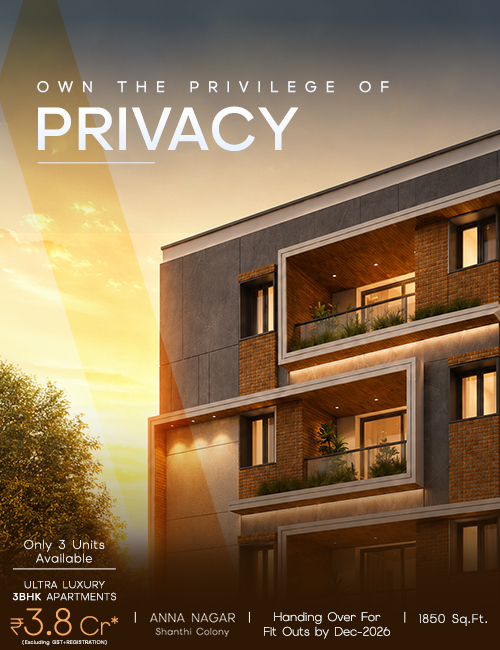 Lyra Habitat - Luxury Boutique Architecture in Anna Nagar, Chennai